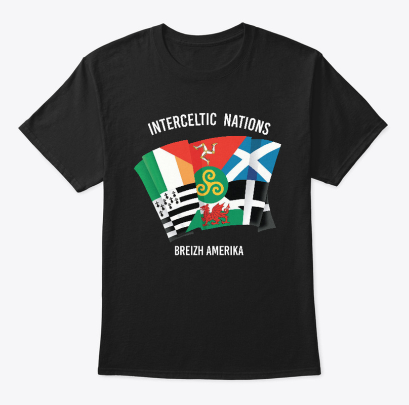 interceltique nation tee shirt